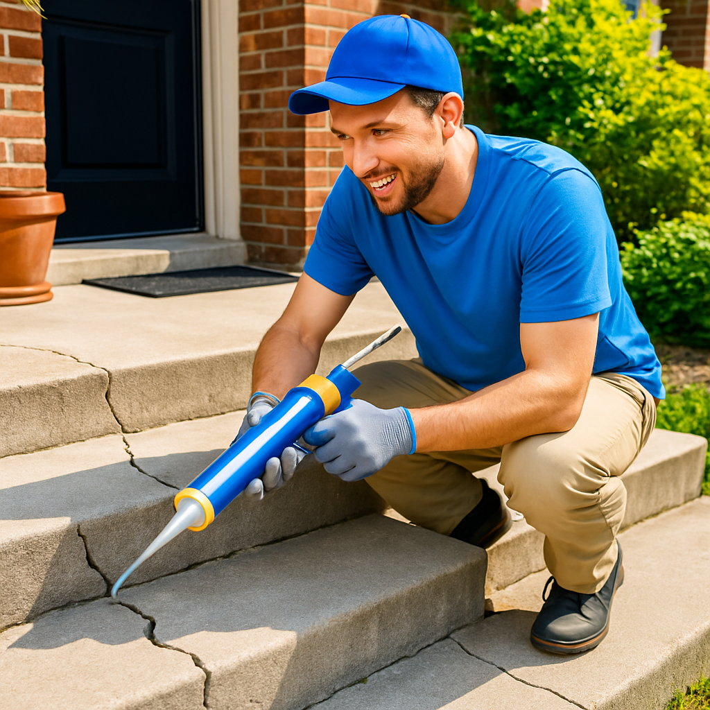 Stop Cracks in Concrete Steps Before They Gets Worse