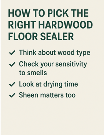 How to choose the right hardwood floor sealer