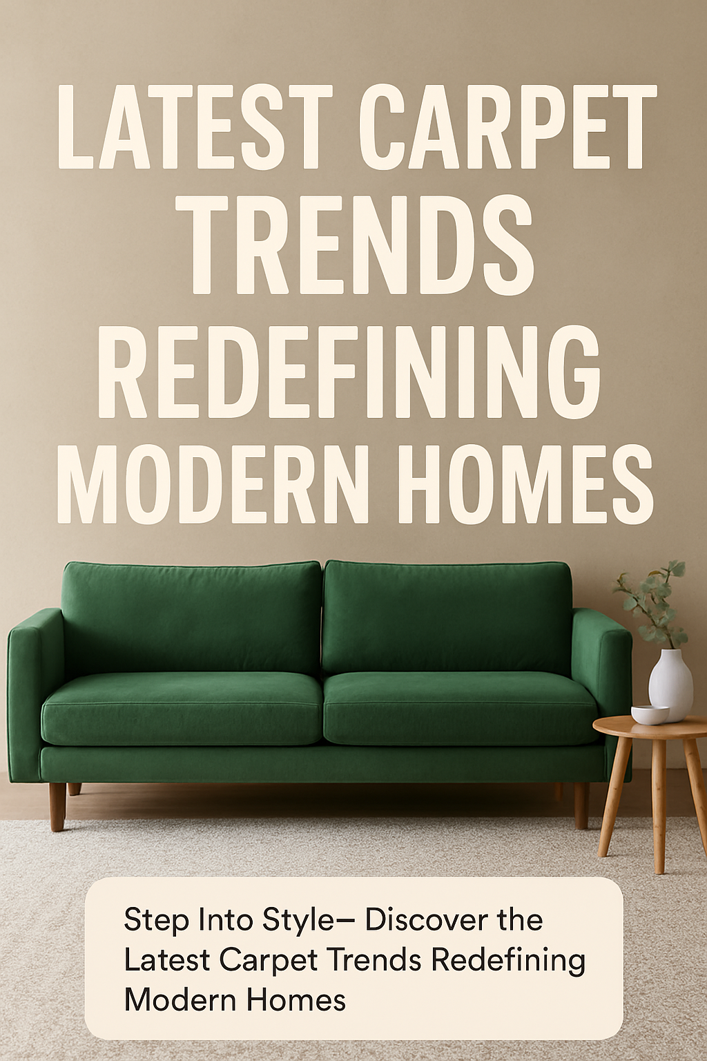 Step into Style—Discover the Latest Carpet Trends Redefining Modern Homes