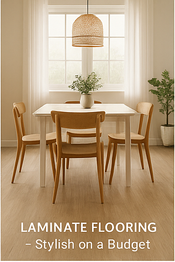 laminate, enjoy style on a budget