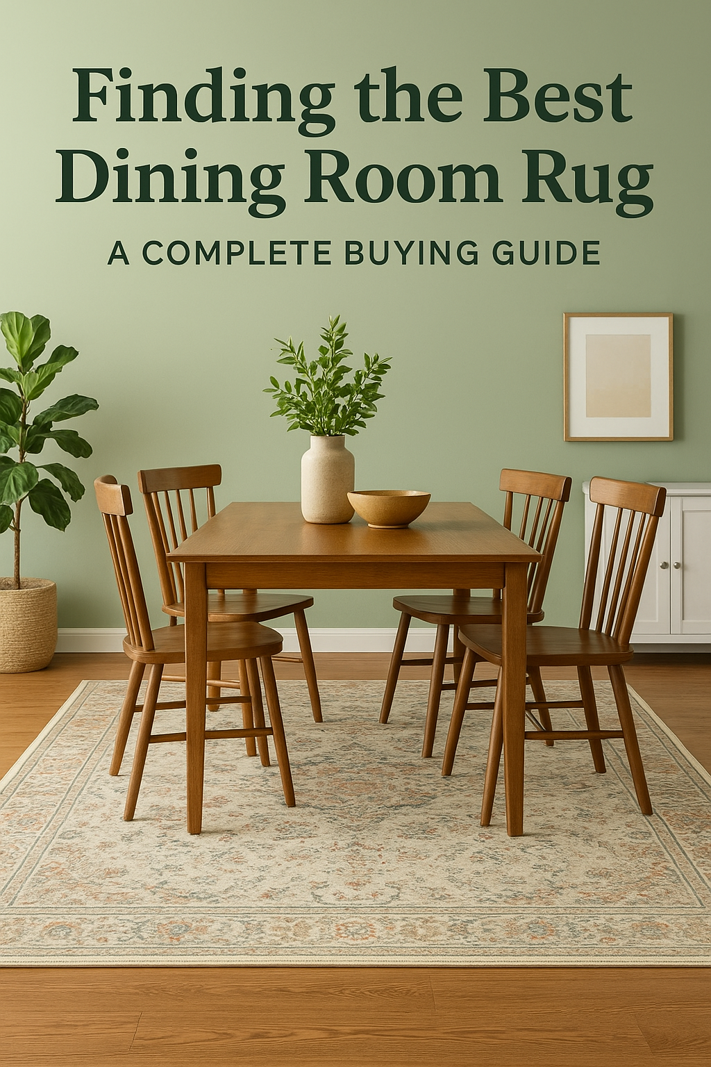 Transform Your Dining Space—Your Guide to Finding the Perfect Dining Area Rug