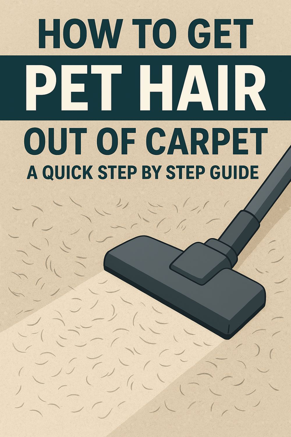 The Ultimate Guide: How to Get Pet Hair Out of Carpet Quickly