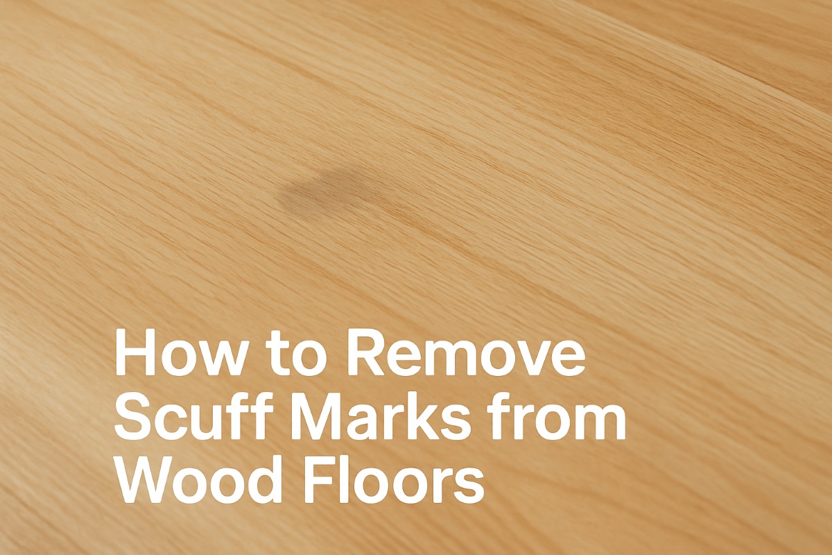 How to Remove Scuff Marks from Wood Floors Step-by-Step ✨🪵