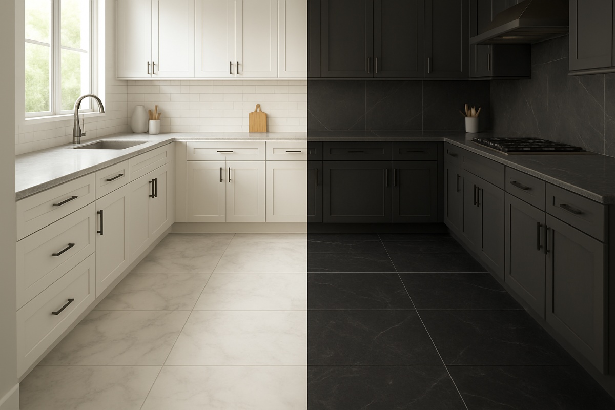 Light vs. Dark Marble Floors in Kitchen: Which One Works Best?